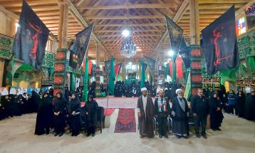 تجمع رهروان زینبی در تفرش برگزار شد