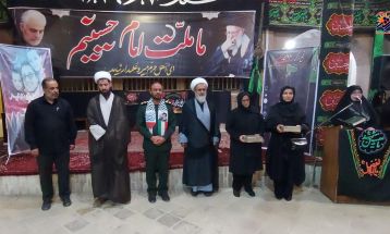 تجمع رهروان زینبی در تفرش برگزار شد