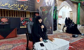 تجمع رهروان زینبی در تفرش برگزار شد