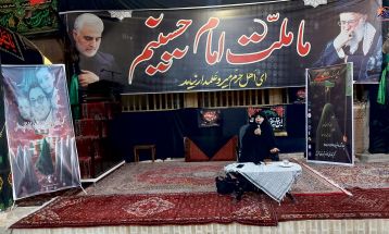 تجمع رهروان زینبی در تفرش برگزار شد
