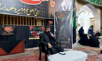 تجمع رهروان زینبی در تفرش برگزار شد
