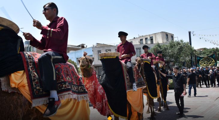 آئین سنتی تعزیه سیار بازار اراک