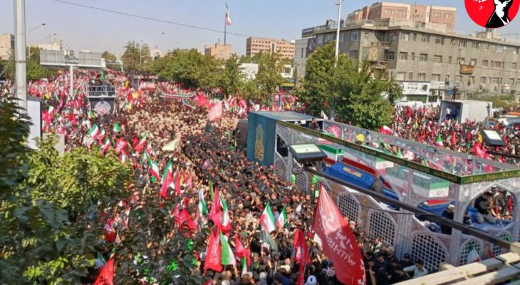 سیل خروشان ملت در وداع با «رهبر شهید»