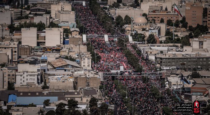قاب‌های ماندگار از آخرین وداع با رهبر شهید