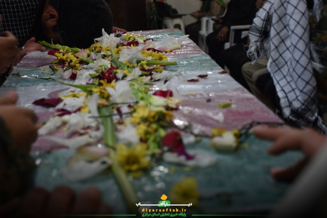 تشییع پیکر «شهید گمنام» در مسجد کوثر