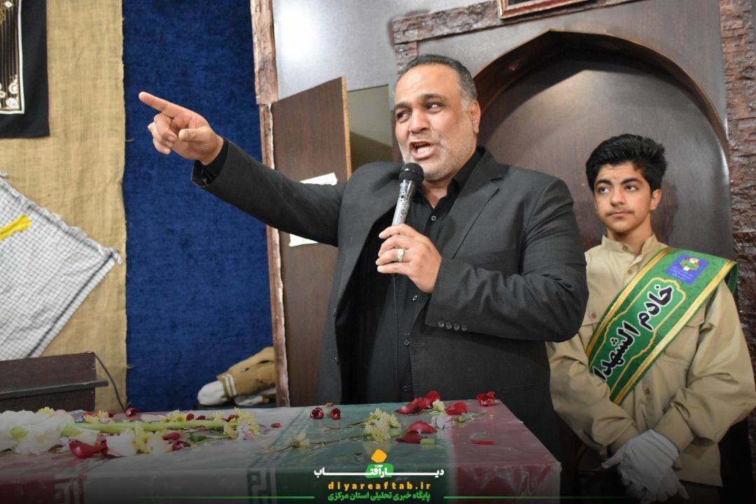 تشییع پیکر «شهید گمنام» در مسجد کوثر