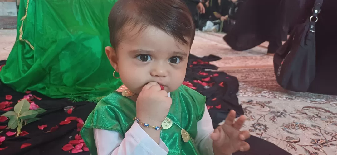 مراسم شیرخوارگان حسینی در فراهان