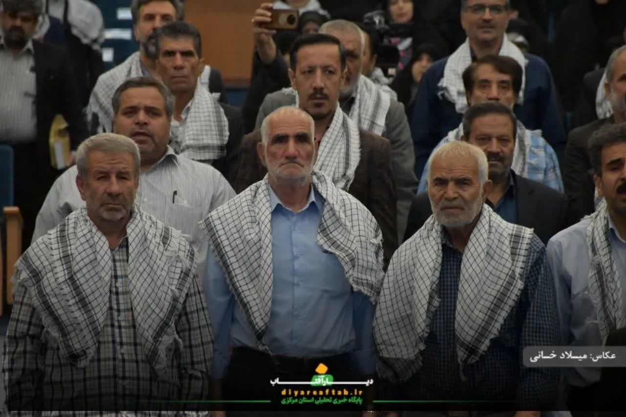 تکریم پیشکسوتان دفاع مقدس استان مرکزی